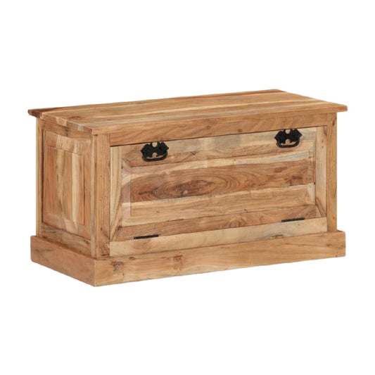 木製収納ボックス - 収納や整理に適したアイテム - 天然木製 - 100 x 50 x 50